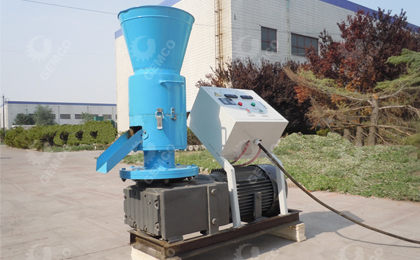 木屑顆粒機|鋸末顆粒機側面圖